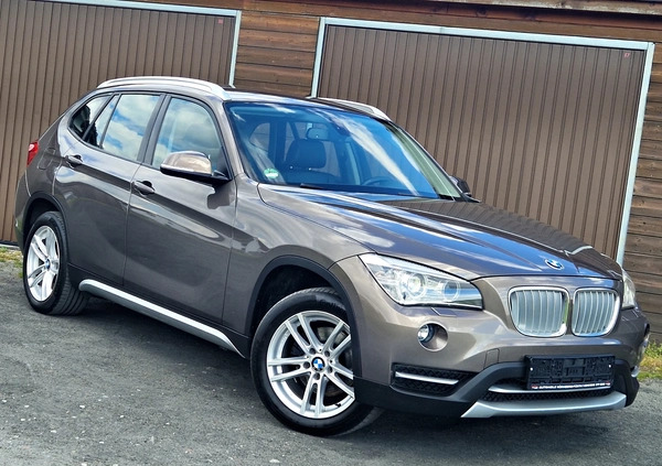 BMW X1 cena 53900 przebieg: 174000, rok produkcji 2013 z Września małe 781